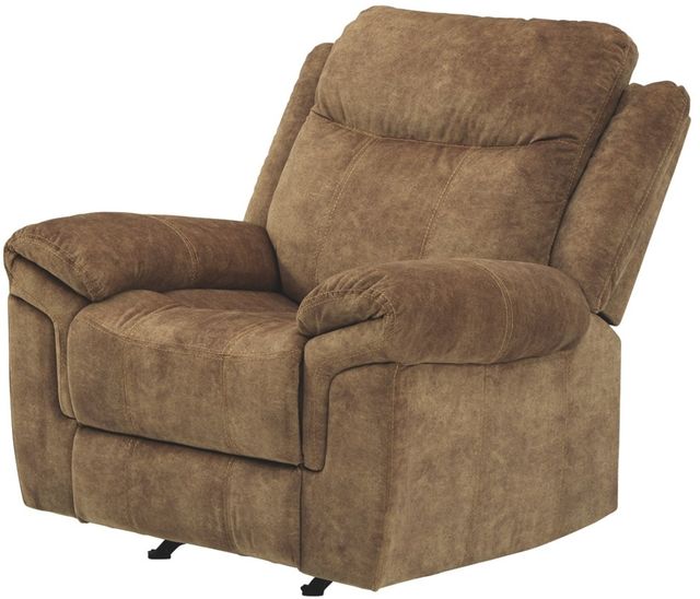 Signature Design by Ashley® Huddle-Up Nutmeg Rocker Recliner-1