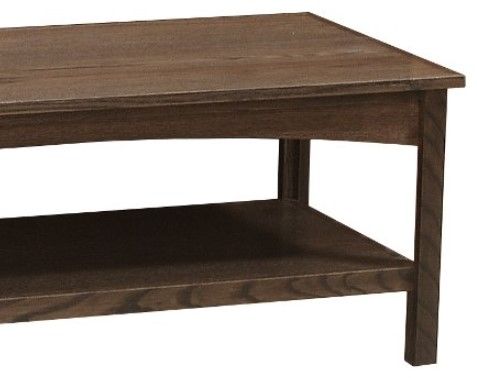 Wolfcraft Furniture Mcmillan Brown Coffee Table-1