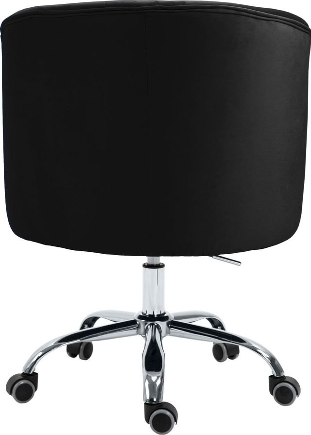 Meridian Furniture Arden Black Velvet Office Chair-1