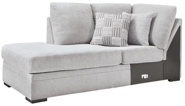 Benchcraft® Gabyleigh 2-Piece Nickel Left-Arm Facing Sectional and Chaise-1