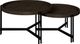 Emerald Home Huron Dark Cocoa Nesting Coffee Table with Black Base-3