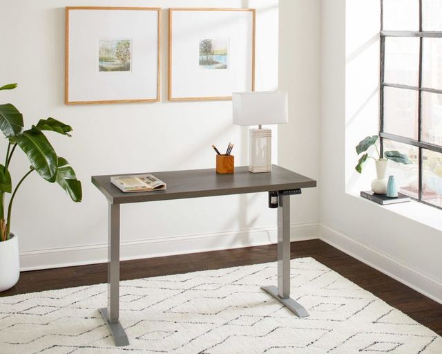 Martin Furniture Gray Electric Sit/Stand Desk-2