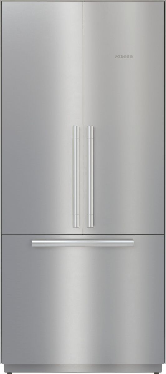 Miele MasterCool™ 36 in. 19.4 Cu. Ft. Stainless Steel Built-In French Door Refrigerator-1