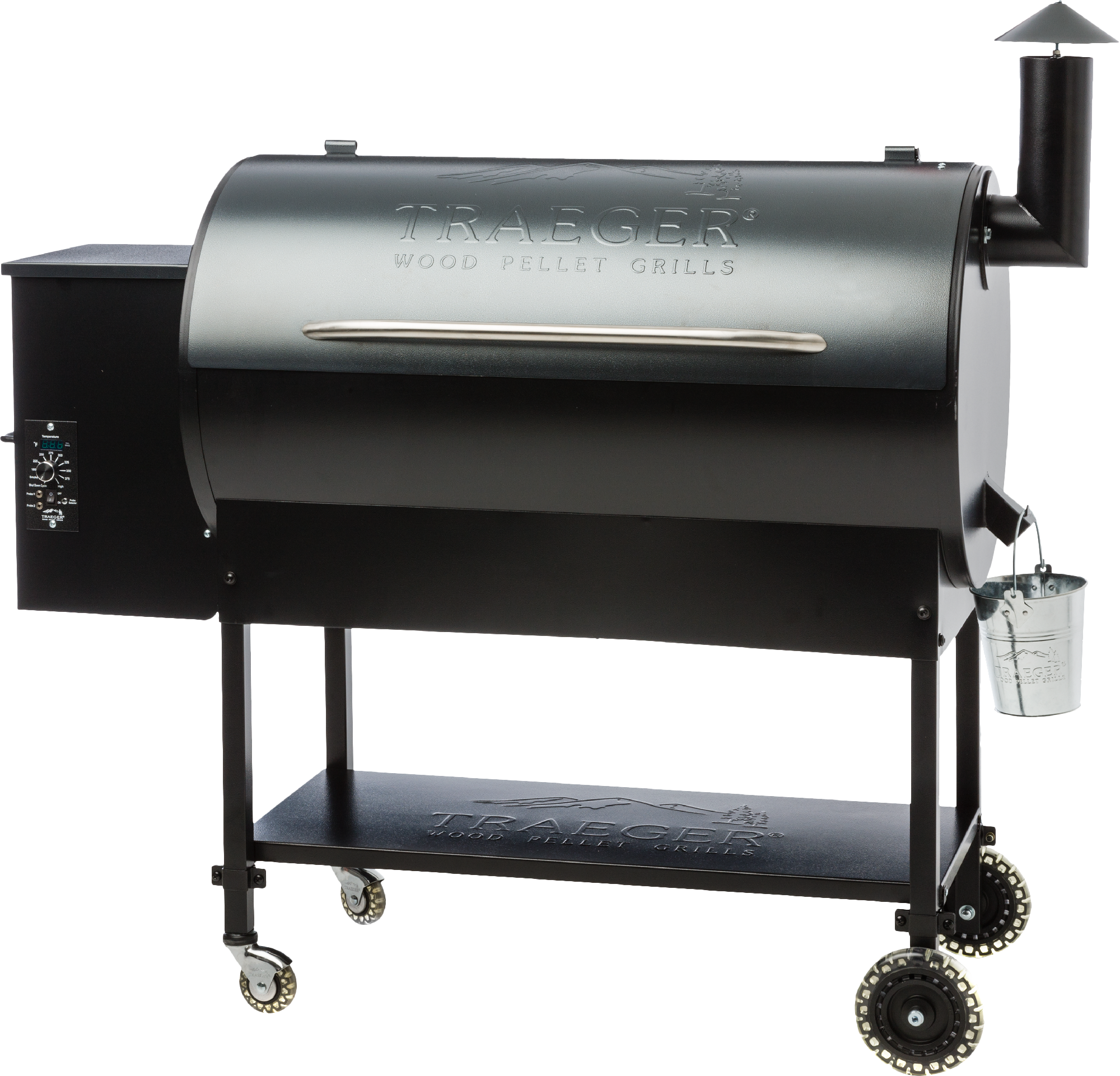 thumbnail image 2 of Bamboo Pellet Grill Storage Shelf For Traeger Pro Series 34 - Bottom Shelf For Extra Storage Space 2 of 5