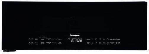 Panasonic 30" Black Low Profile 1.2 cu. ft. Over the Range Microwave