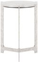 Zuo® Modern Barmas Silver/White Side Table-1
