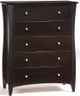 Night & Day Furniture™ Clove Cases Dark Chocolate Drawer Chest-0