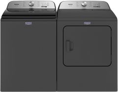 Maytag® Volcano Black Laundry Pair