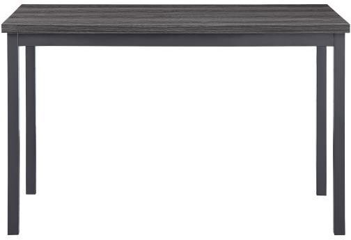 Mazin Furniture Tripp Faux Wood Veneer Top Dining Table-0