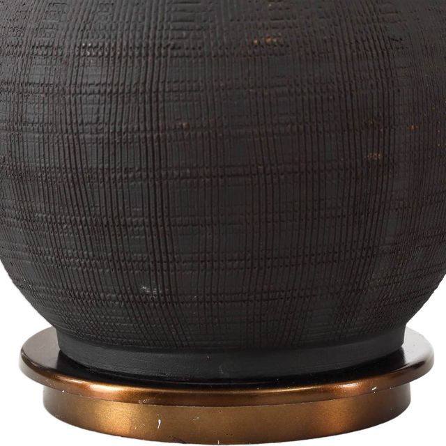 Uttermost® Arnav Matte Black Table Lamp-2