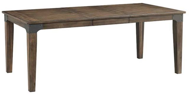 Intercon Whiskey River Gunpowder Gray Dining Table-0