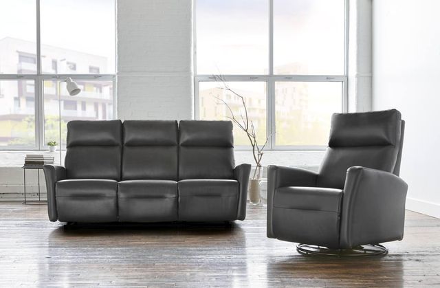 Elran Customizable Lola Power Swivel Recliner-1