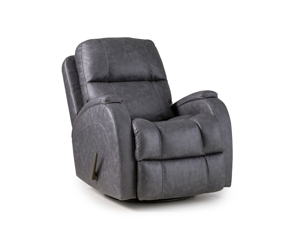 Brady Graphite Glider Recliner | Bob Mills Furniture
