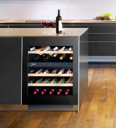 Liebherr 3.3 Cu. Ft. Black Wine Cooler
