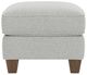 Flexsteel® Dana Silver Glacier Ottoman-2