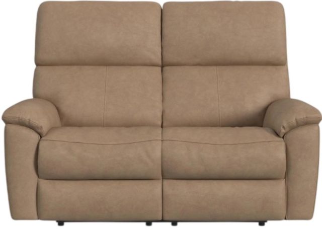 Flexsteel® Customizable Porter Leather Power Reclining Loveseat with Power Headrest and Lumbar-2