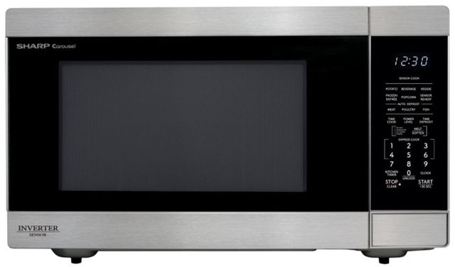 Sharp® 2.2 Cu. Ft. Stainless Steel Countertop Microwave-0