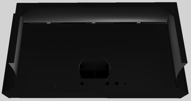 Vent-A-Hood® Designer Series 48" Black Wall Mounted Range Hood-2