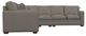 La-Z-Boy® Meyer 5-Piece Truffle Sectional-1