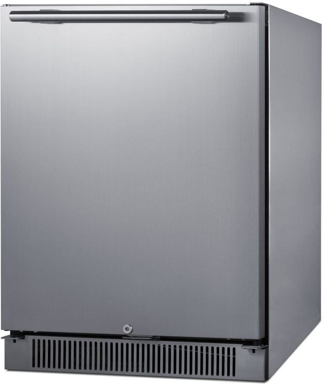 Summit® 4.6 Cu. Ft Stainless Steel Outdoor Compact All-Refrigerator-1