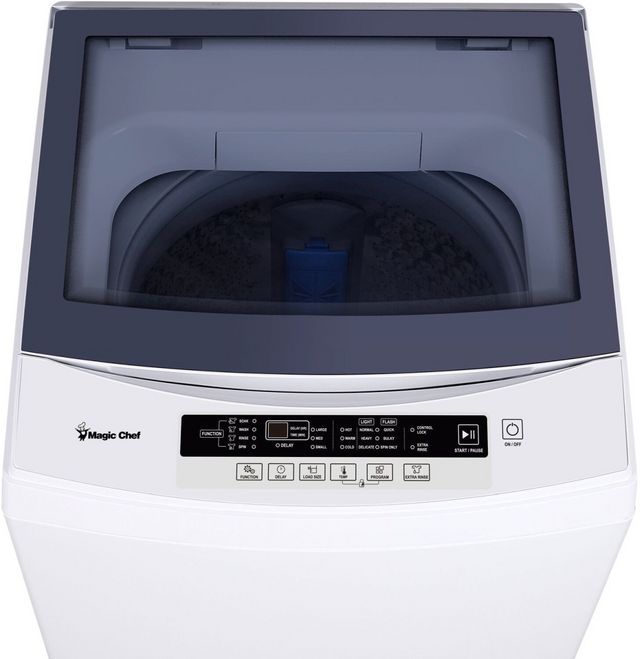 Magic Chef® 3.0 Cu. Ft. White Impeller Portable Top Load Washer-2