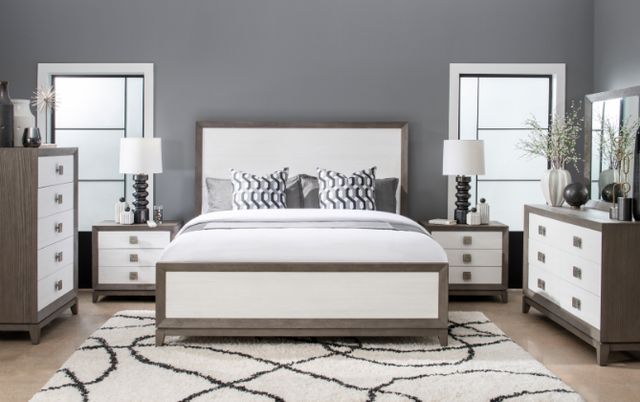 Legacy Classic Terra Luna Nightfall/White Cloud 3-Drawer Nightstand-2