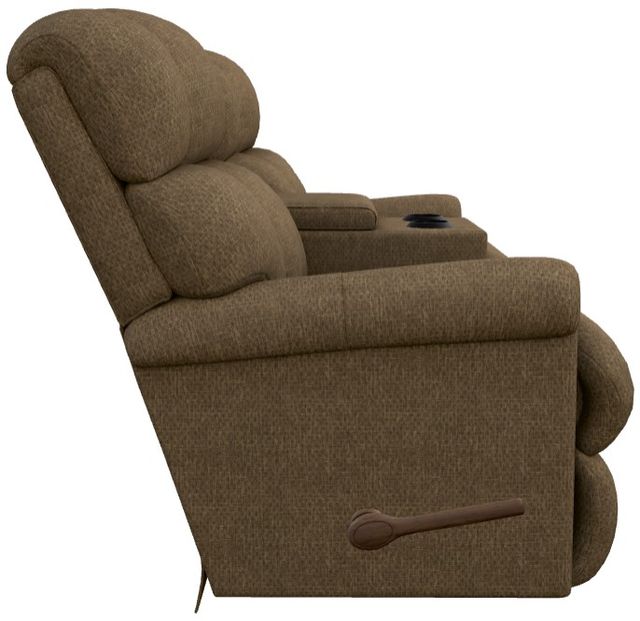 La-Z-Boy® Pinnacle Mink Manual Wall Reclining Loveseat with Console-3