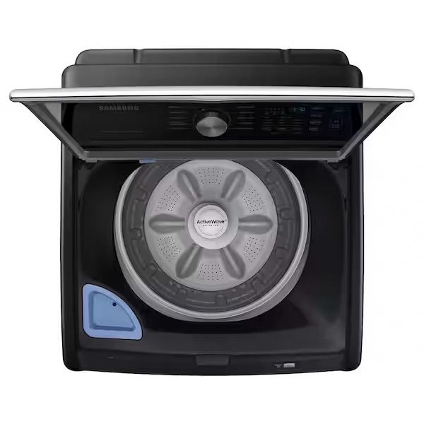 Samsung Brushed Black Laundry Pair-10