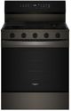 Whirlpool® 30" Black Stainless Steel Freestanding Gas Range-0