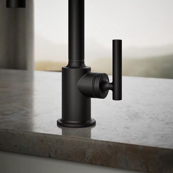 KOHLER® Purist® Matte Black Beverage Faucet-3