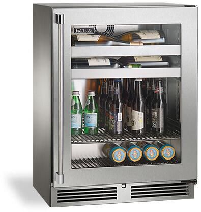 Perlick® Signature Series 3.1 Cu. Ft. Stainless Steel Outdoor Beverage Center-0