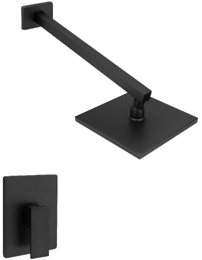ZLINE Autograph Edition Bliss Matte Black Rainfall Shower Faucet-0