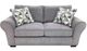 Porter International Designs Savannah Gray Loveseat-1