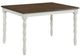 Elements International Vesta 5-Piece Brown/White Dining Set-3