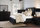 Jofran Inc. Madison County 4-Piece Vintage Black Queen Panel Bedroom Set-1