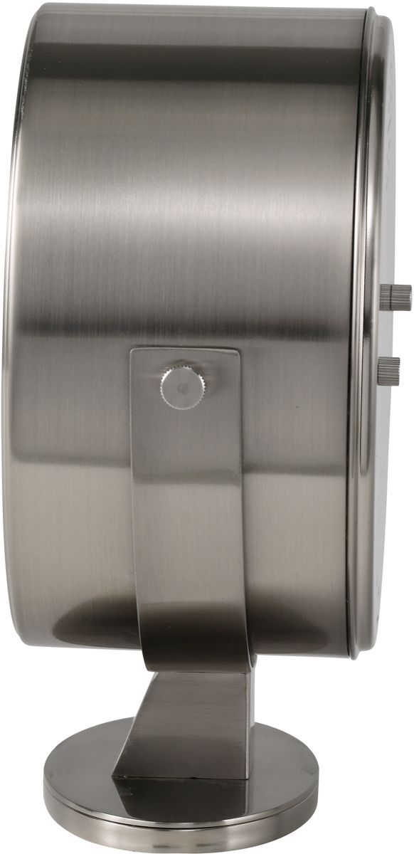 Howard Miller® Glen Satin Nickel Accent Clock-3