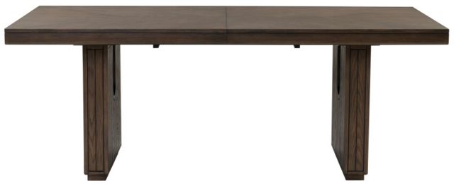 Flexsteel® Athens Brown Extendable Dining Table-2