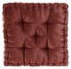 Olliix by Intelligent Design Azza Spice 20" x 20" Poly Chenille Square Floor Pillow Cushion-0