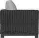 Enclover Trillium Black/Granite Club Chair-2