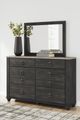 Signature Design by Ashley® Nanforth Graphite Bedroom Mirror-3