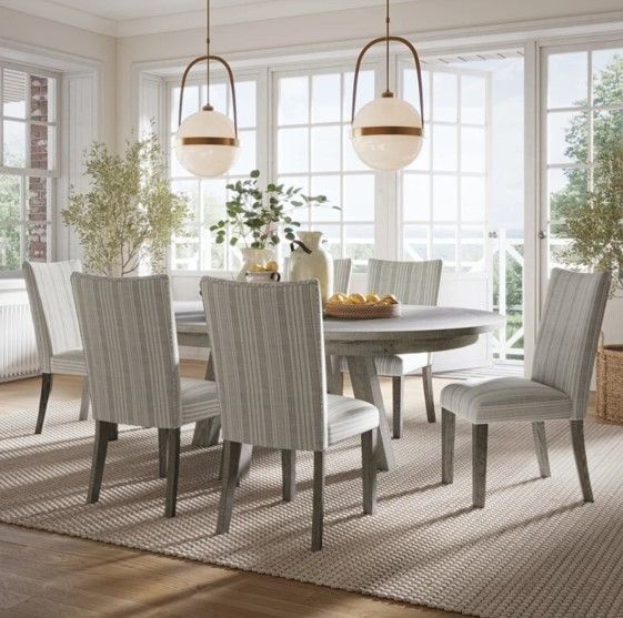 Jofran Inc. Telluride Beige/Driftwood Upholstered Dining Side Chair-1