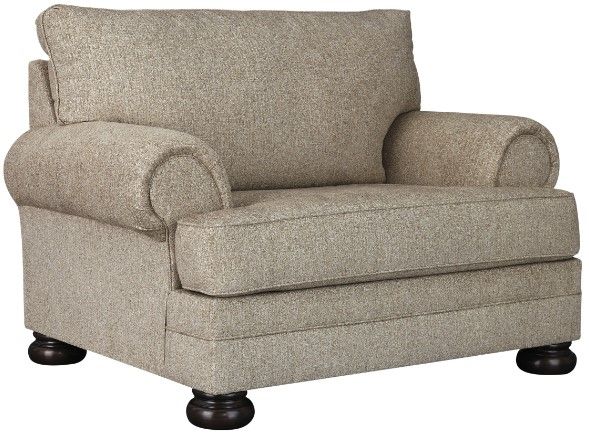Signature Design by Ashley® Kananwood 2-Piece Oatmeal Living Room Chair Set-1