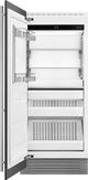 Smeg 36" 20.1 Cu. Ft. Panel Ready Counter Depth Column Freezer-0