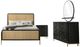 Coaster® Arini 4-Piece Black/Natural California King Bedroom Set-0