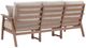Signature Design by Ashley® Cliffs Beach Beige/Driftwood Fabric/Plastic Outdoor Sofa-3