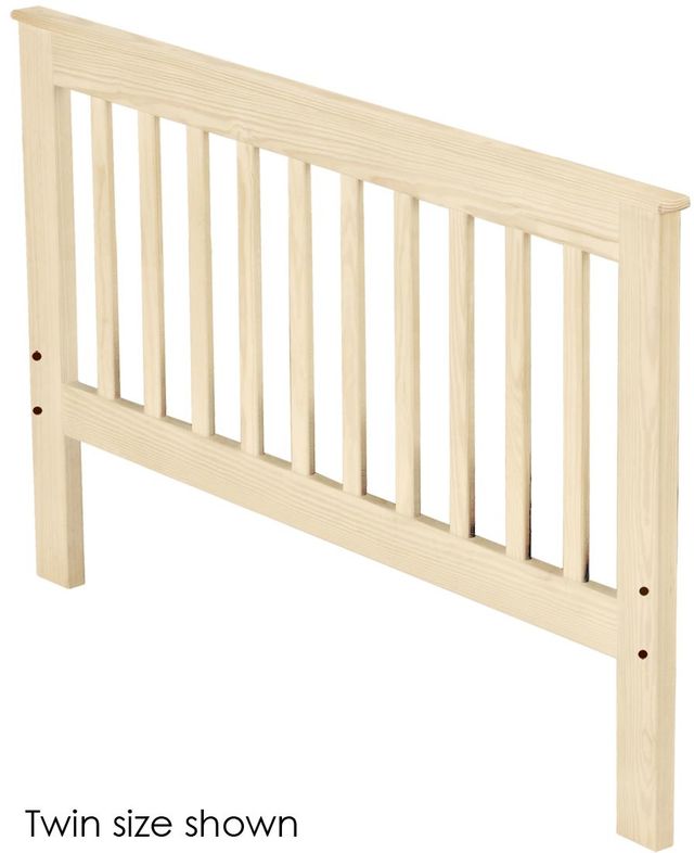 Crate Designs™ Furniture Unfinished Queen Mission Style Headboard-0
