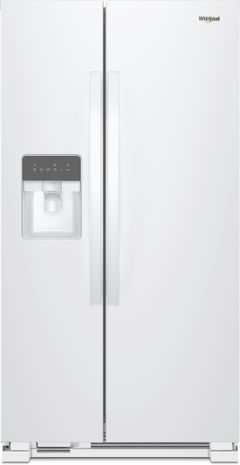 Whirlpool® 33 in. 21.0 Cu. Ft. Side-By-Side Refrigerator-White