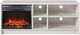 Ameriwood Home Noble Ivory Oak 55" Electric Fireplace Media Console -1