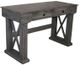 Million Dollar Rustic Brave Charcoal Gray Writing Desk-0