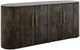 International Furniture Direct Balam Black Console-0